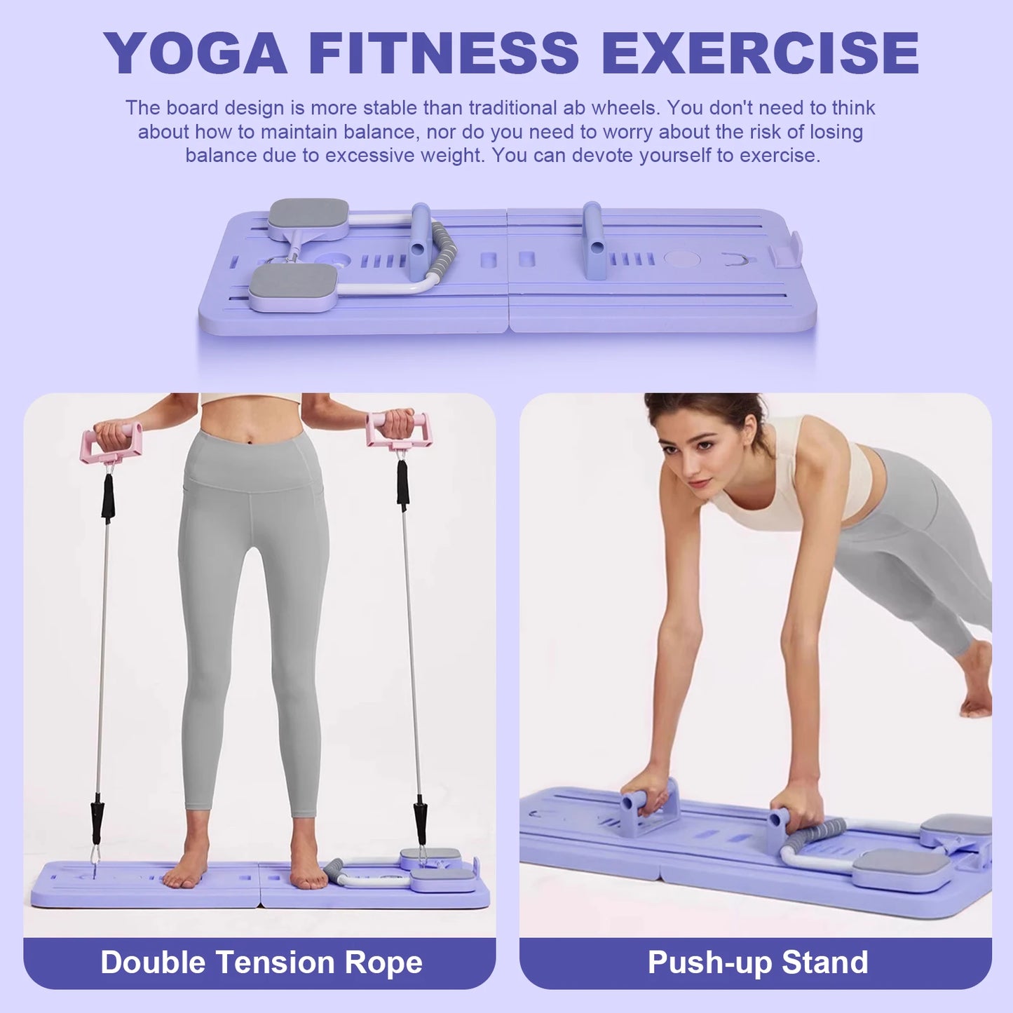 Zenkraft 4-in-1 Pilates Trainer – Strength, Flexibility & Wellness in One