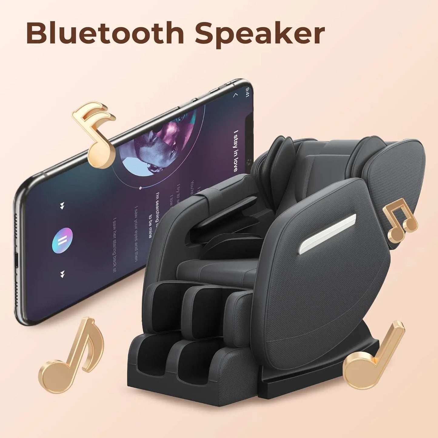 Massage Chair with Bluetooth