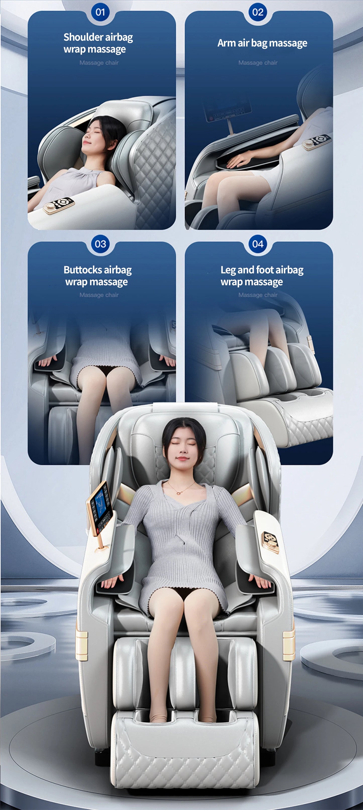 Multifunctional Massage Chair for Home Office