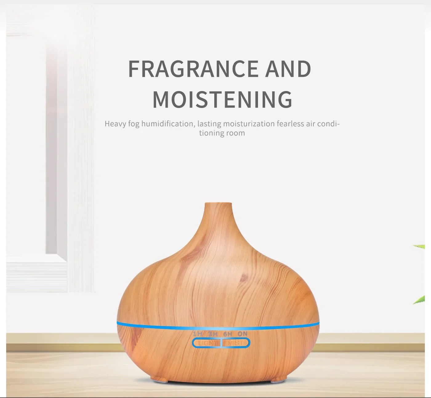 500ml Air Humidifier Aromatherapy Essential Oil Diffuser